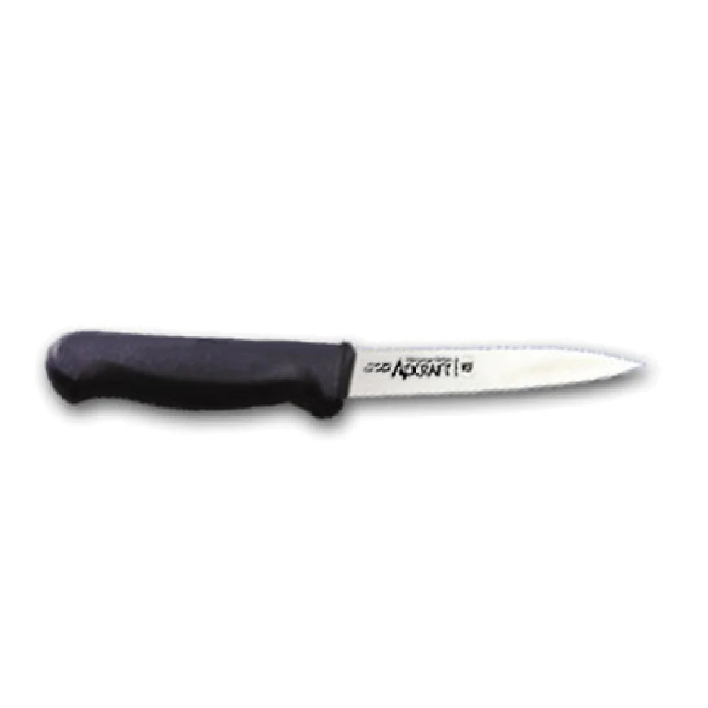 Admiral Craft CUT-4/2PCBL 4 Inch Blade 4 Inch Handle Paring Knife Black Polypropylene High Carbon Steel Admiral Craft CUT-4/2PCBL 4 Inch Blade 4 Inch Handle Paring Knife Black Polypropylene High Carbon Steel