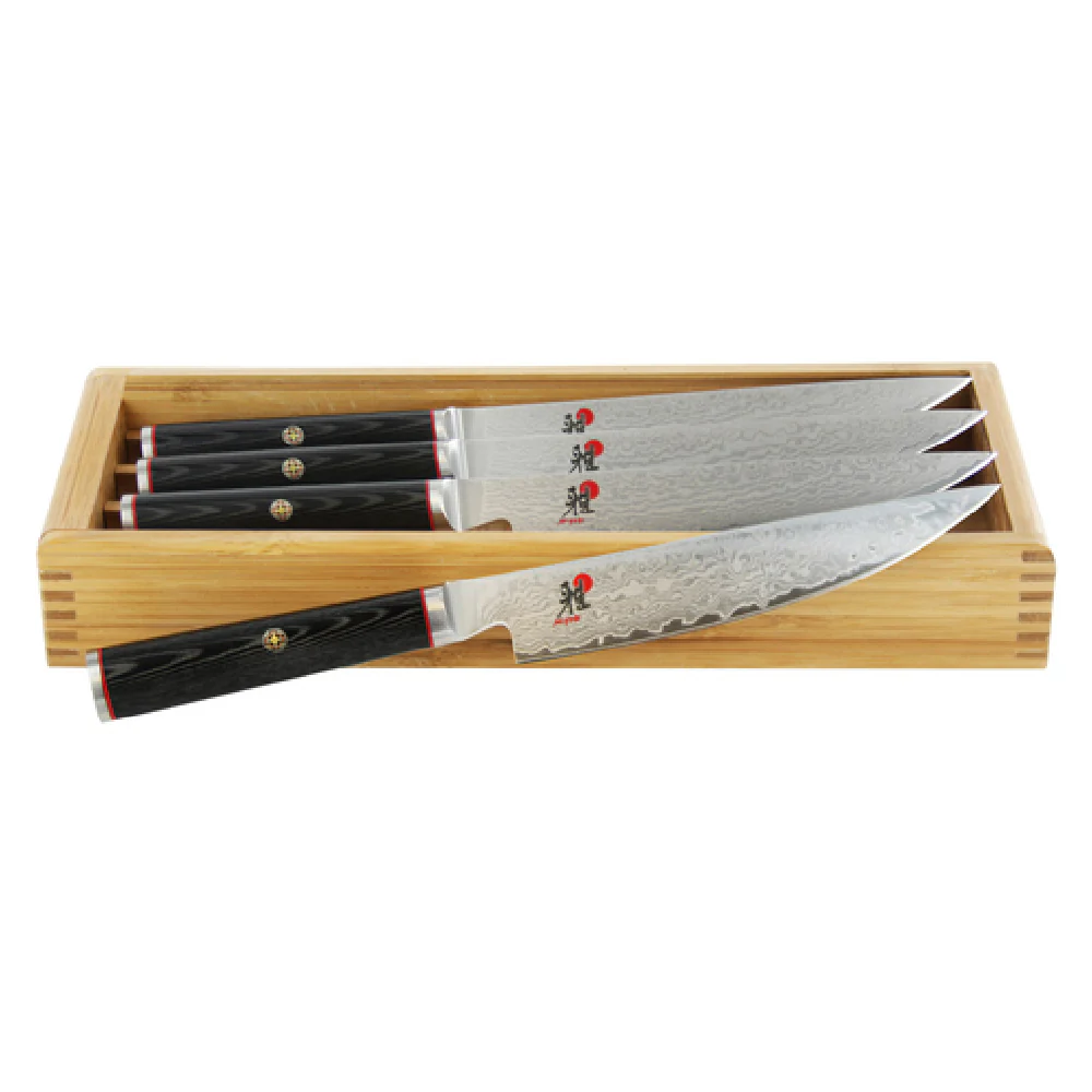 Zwilling 34189-001 4 Piece Knife Set with CRYODUR Hardened VG-10 Steel Blades