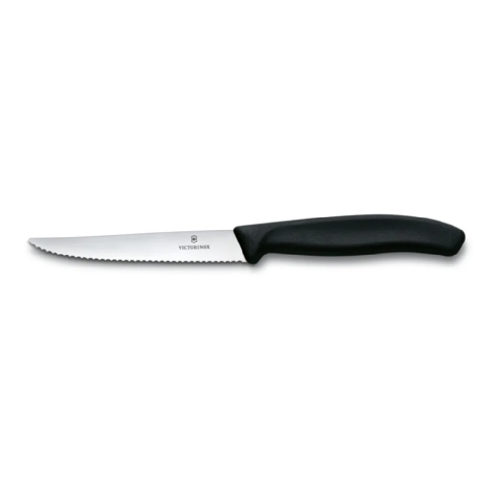 Victorinox 6.7233.20 4-1/2 Inch Spear Tip Knife Black Polypropylene Handle Victorinox 6.7233.20 4-1/2 Inch Spear Tip Knife Black Polypropylene Handle