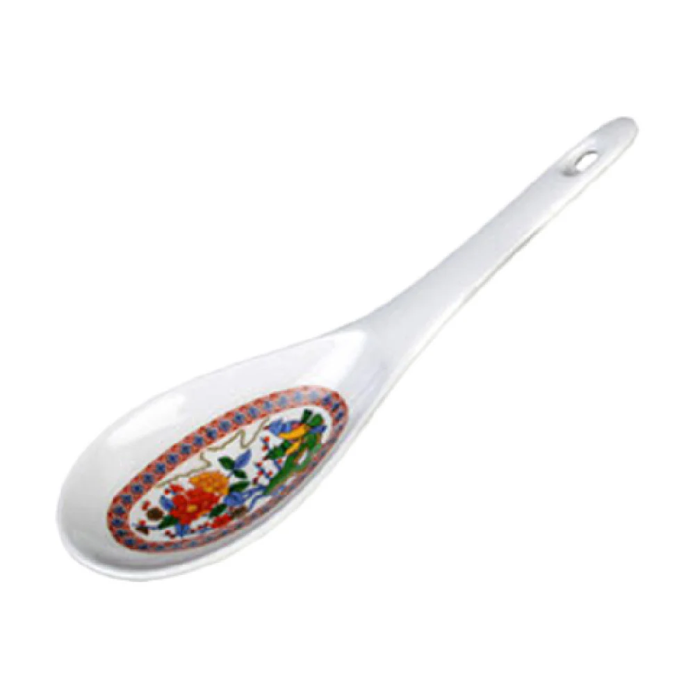Thunder Group 7005P 1-1/2 Oz Rice Ladle Melamine Break-Resistant Peacock