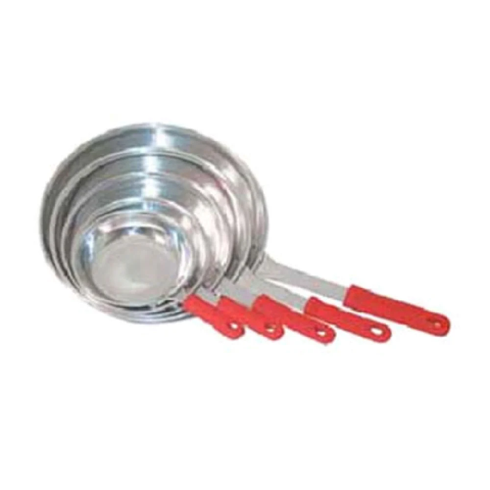 Admiral Craft HER-12FP/4 12 Inch Fry Pan with Red Silicone Sleeve Aluminum