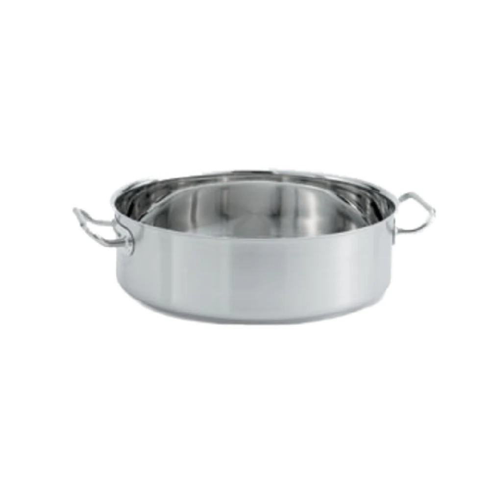 Vollrath 47760 12 Quart Brazier Pan Gas Electric 18/8 Stainless Steel Body