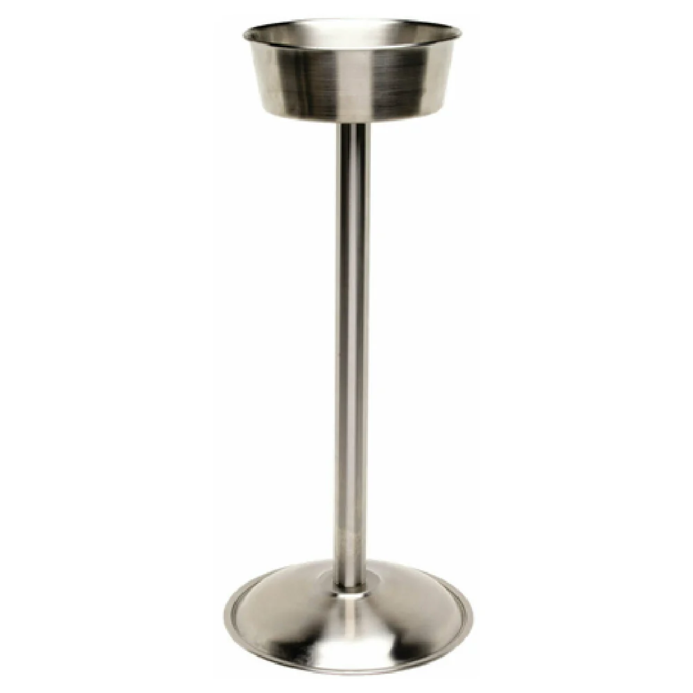 Steelite GW695018 9-7/8 Inch Wine Bucket Stand Stainless Steel Satin Finish