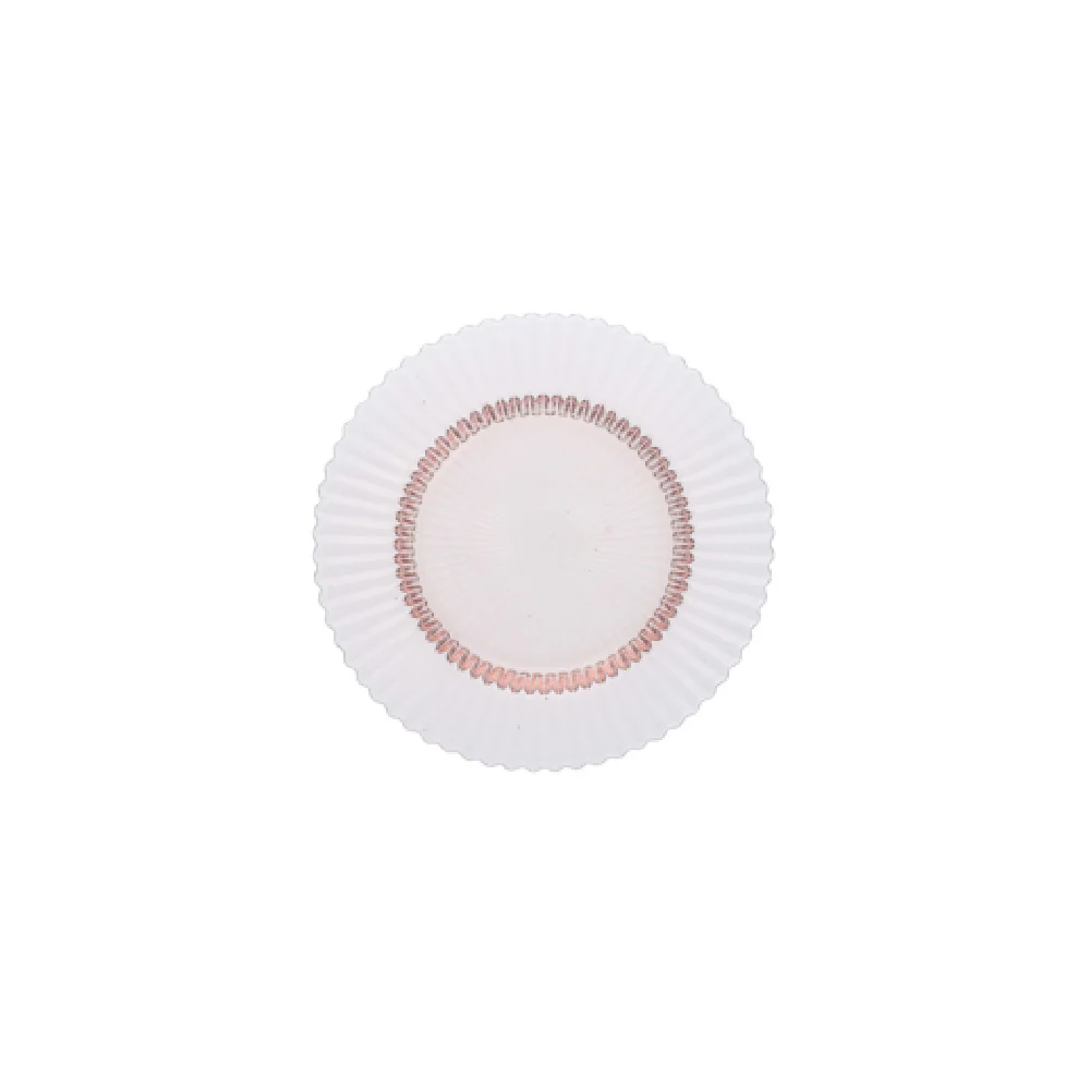 Fortessa ARCHIE.PK.06 Archie Pink Salad/Dessert Plate Glass 8.5 Fortessa ARCHIE.PK.06 Archie Pink Salad/Dessert Plate Glass 8.5
