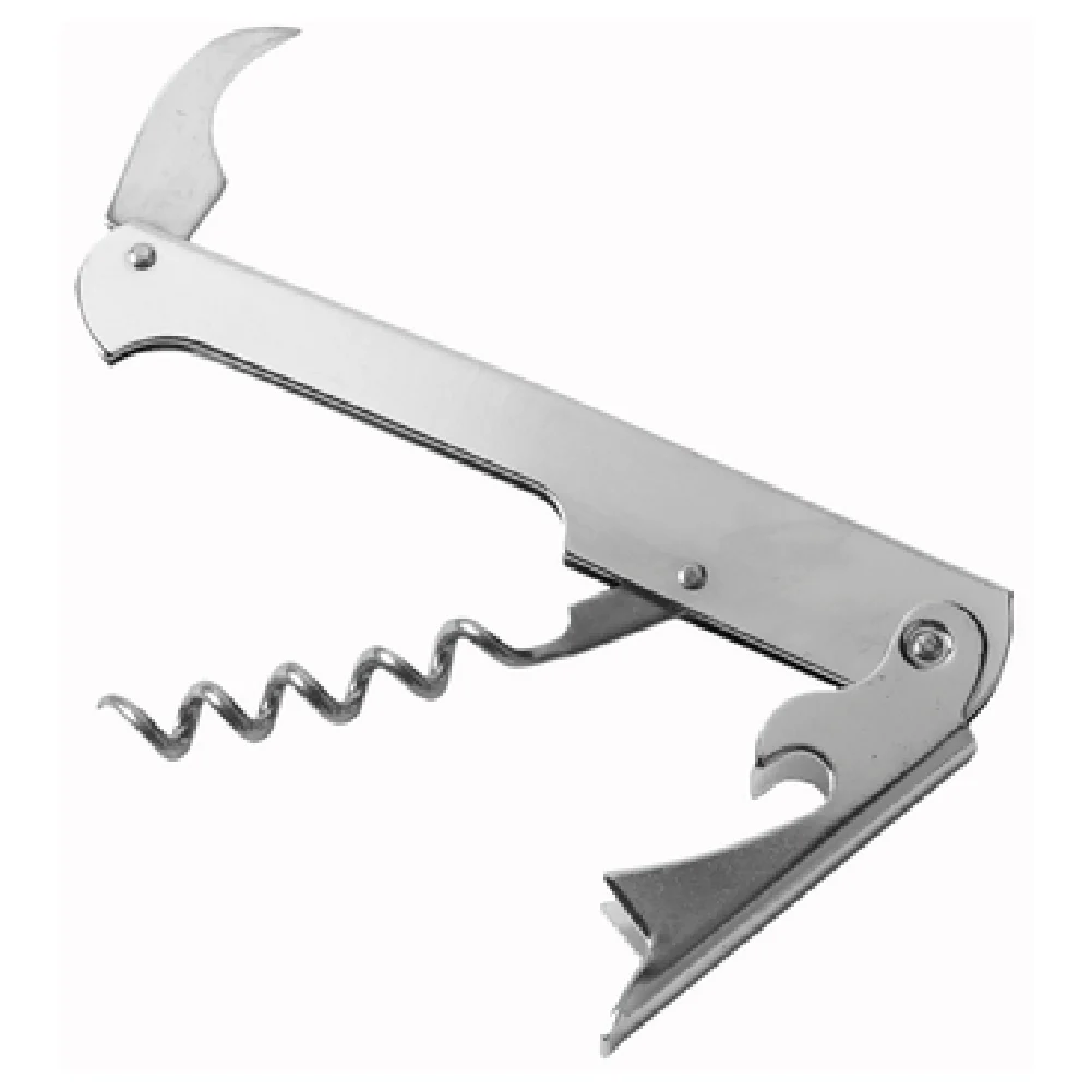 American Metalcraft WCS867 4-1/2 Inch Cork Screw with Curved Knife Metal