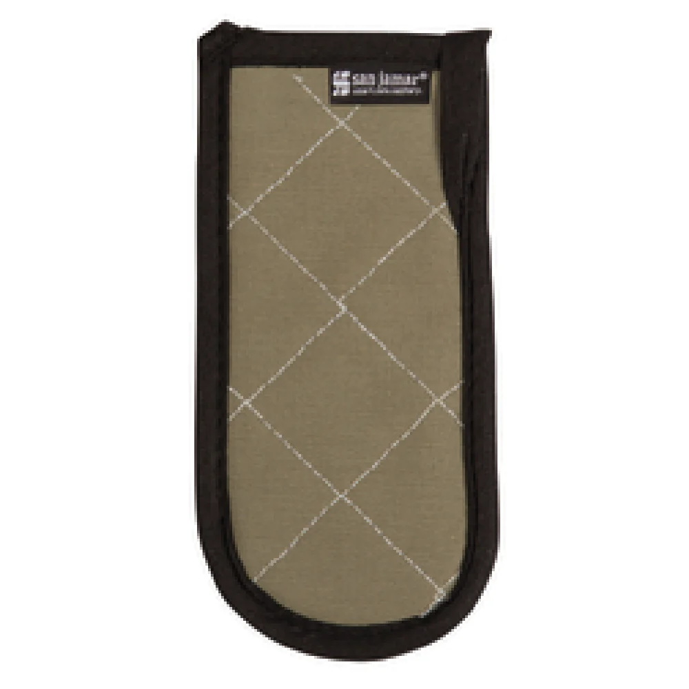 Carlisle 804BG 3-1/4 Inch Handle Holder Quilted Fire Retardant Tan Carlisle 804BG 3-1/4 Inch Handle Holder Quilted Fire Retardant Tan