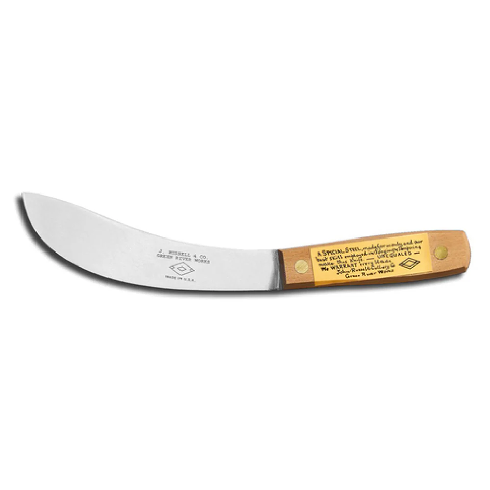 Dexter Russell 012-6SK 6 Inch Blade Beef Skinning Knife Beech Handle High-carbon Steel