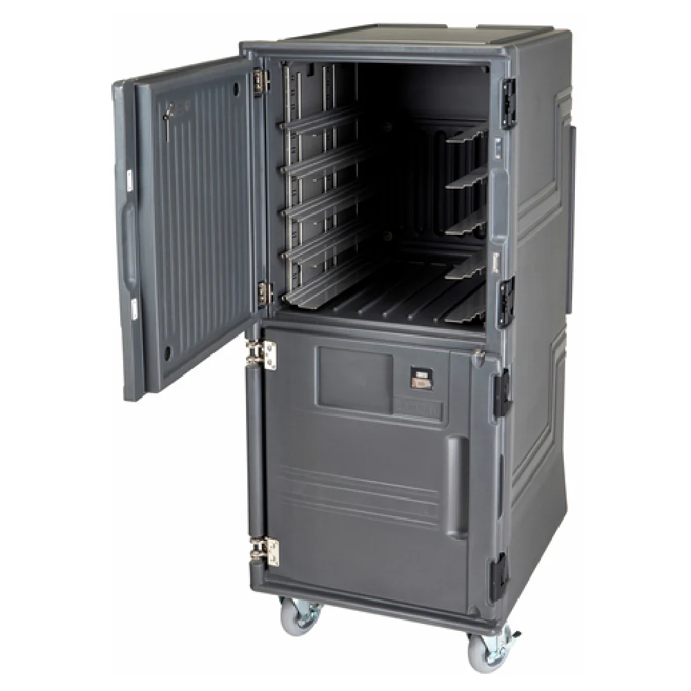 Cambro PCUPCSP615 28 Inch Electric Food Pan Carrier with Magnetic Doors Charcoal Gray Cambro PCUPCSP615 28 Inch Electric Food Pan Carrier with Magnetic Doors Charcoal Gray