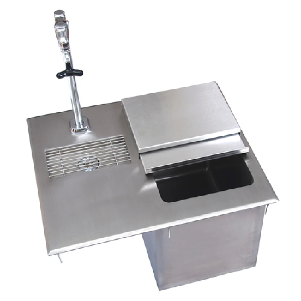 BK Resources BK-DIWSBL-2118G-P-G 21 Inch Ice and Water Unit Drop-in Stainless Steel BK Resources BK-DIWSBL-2118G-P-G 21 Inch Ice and Water Unit Drop-in Stainless Steel