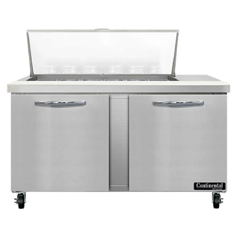 Continental Refrigerator SW60N18M 60 Inch Refrigerated Counter 17 Cu Ft Continental Refrigerator SW60N18M 60 Inch Refrigerated Counter 17 Cu Ft