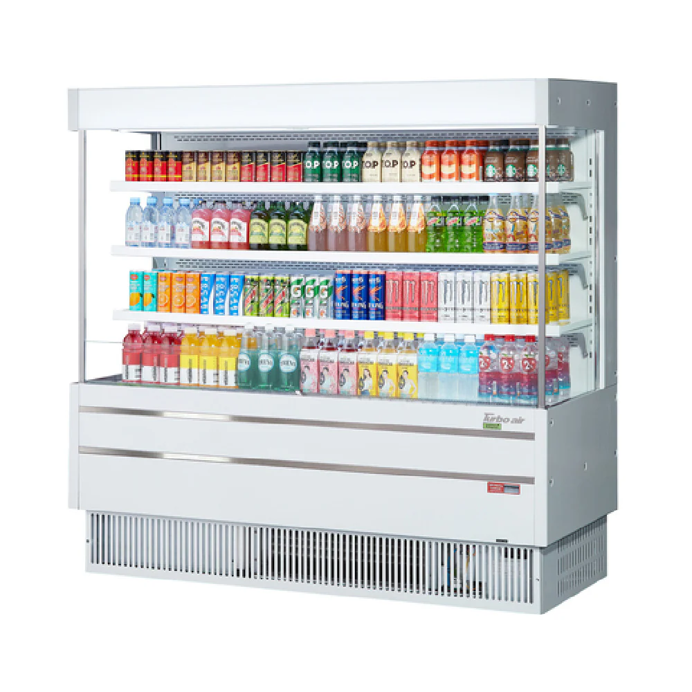 Turbo Air TOM-60MSEW(B)-N 64 Inch Vertical Air Curtain Open Display Merchandiser 17.2 cu ft Turbo Air TOM-60MSEW(B)-N 64 Inch Vertical Air Curtain Open Display Merchandiser 17.2 cu ft