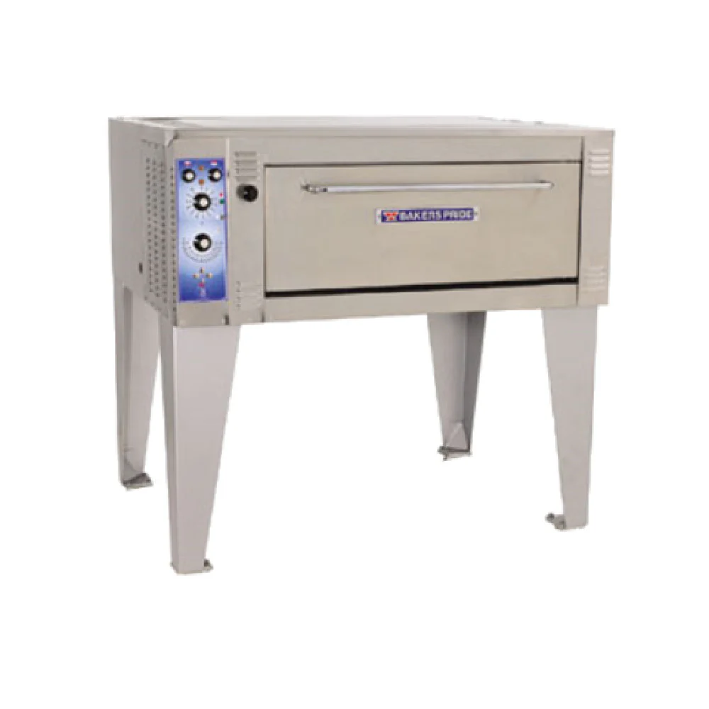 Bakers Pride ER-2-12-3836_220-240/60/3 38 Inch Electric Deck Oven with Steel Decks