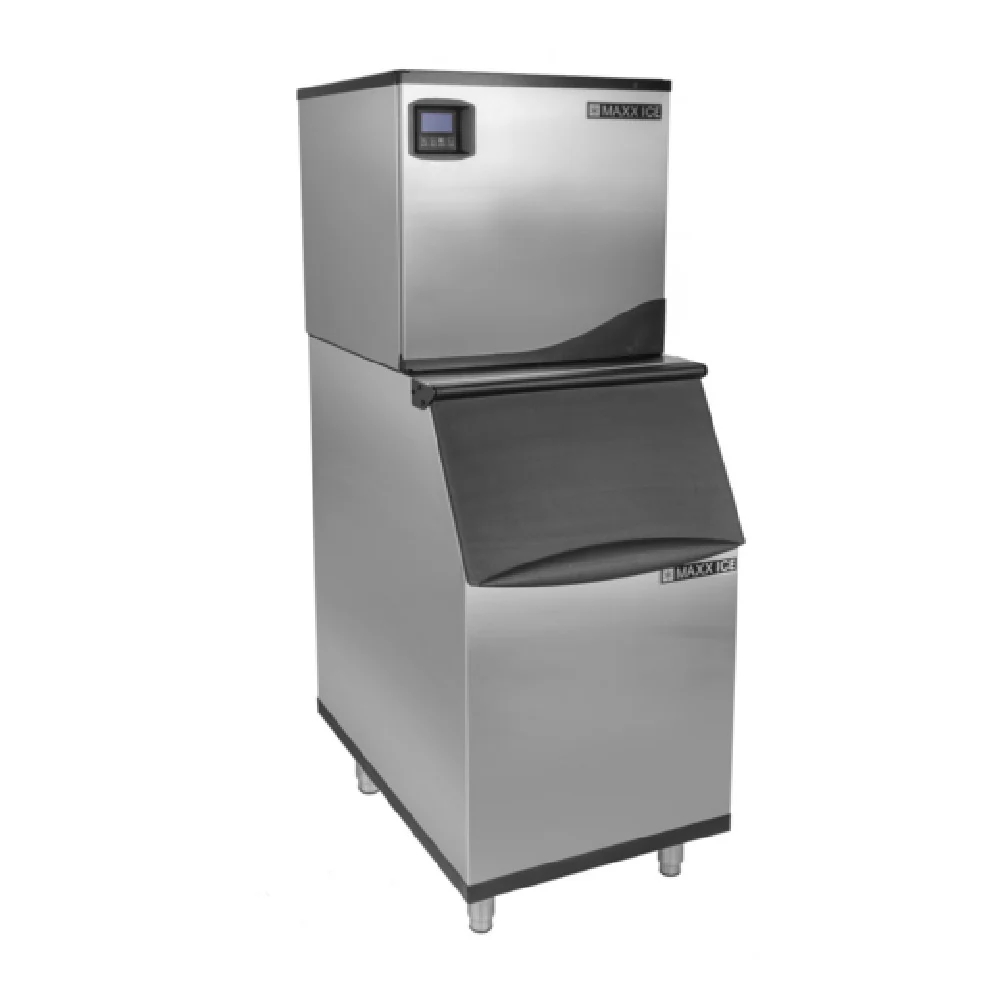 Maxximum MIM360NH-B310 Ice Maker Air-cooled Cube-style Half Dice with Bin 361 Lb/Day