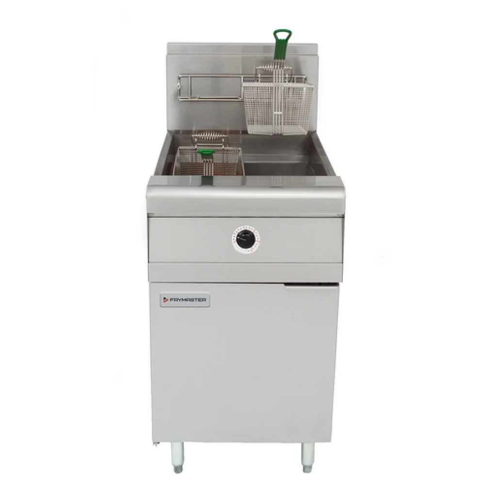 Frymaster MJ1CF_NAT 21 Inch Gas Deep Fryer 80 lb Capacity with Twin Baskets 150000 BTU Frymaster MJ1CF_NAT 21 Inch Gas Deep Fryer 80 lb Capacity with Twin Baskets 150000 BTU