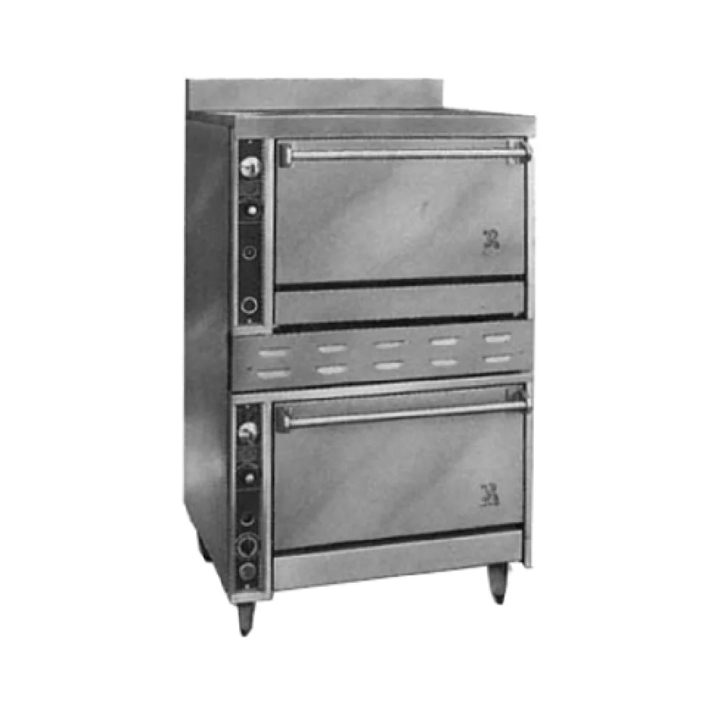 Jade Range JTRH-236_LP 36 Inch Stacked Gas Heavy Duty Oven with 2 Ovens 70000 BTU