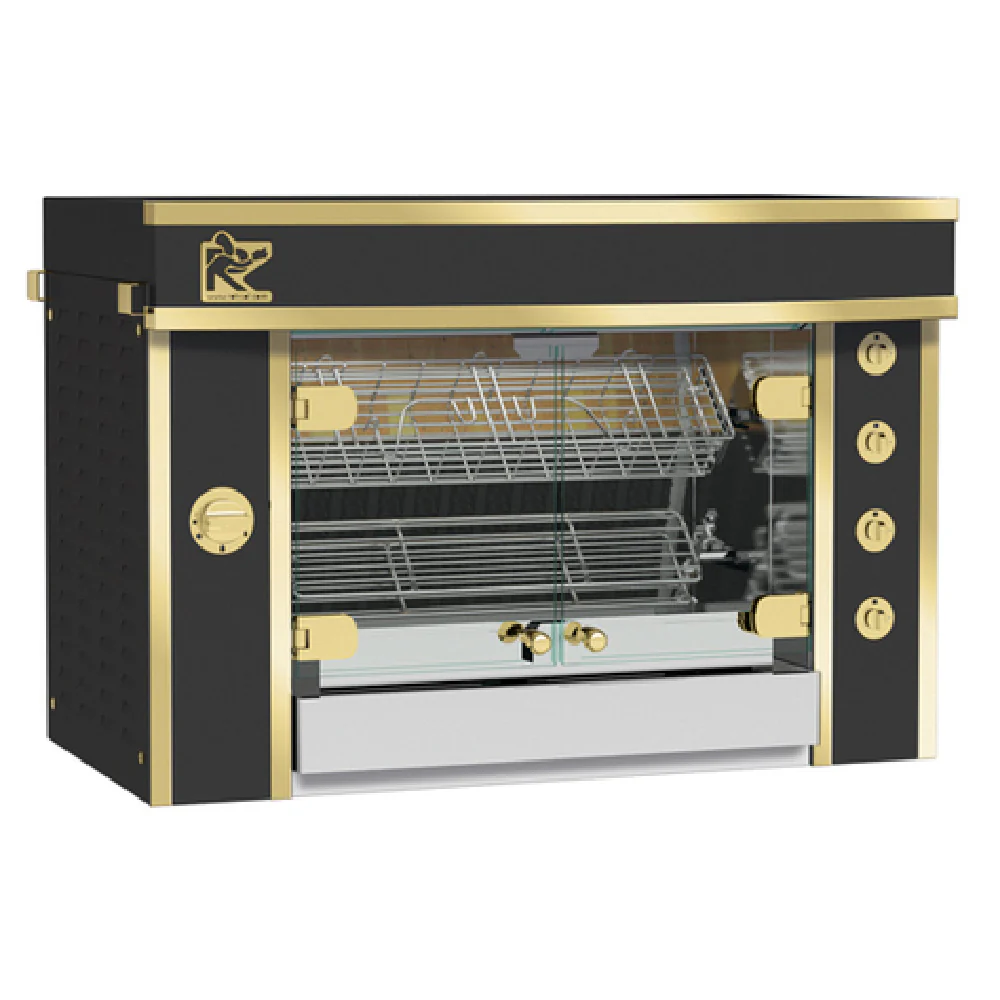 Rotisol GF975-ELEGANCE-LUX_NAT 40 Inch Gas Rotisserie Oven with Two Spits 35000 BTU Rotisol GF975-ELEGANCE-LUX_NAT 40 Inch Gas Rotisserie Oven with Two Spits 35000 BTU