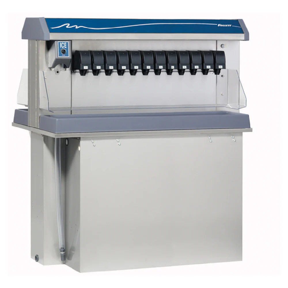 Follett VU300M24DP 43 Inch Vision Ice Beverage Dispenser Manual Load Dual Sided