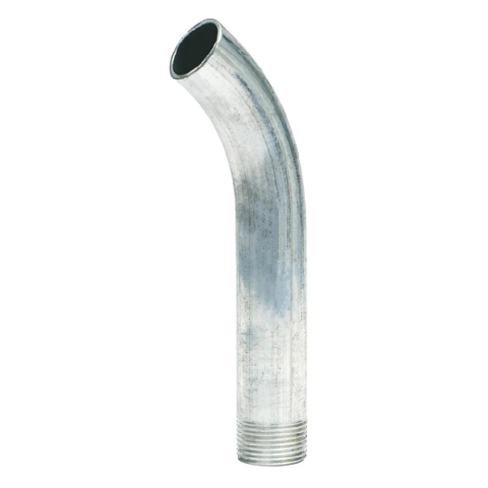 Hubert 196321 Kratos Oil Drain Extension Galvanized For Kratos Electric Floor Fryers