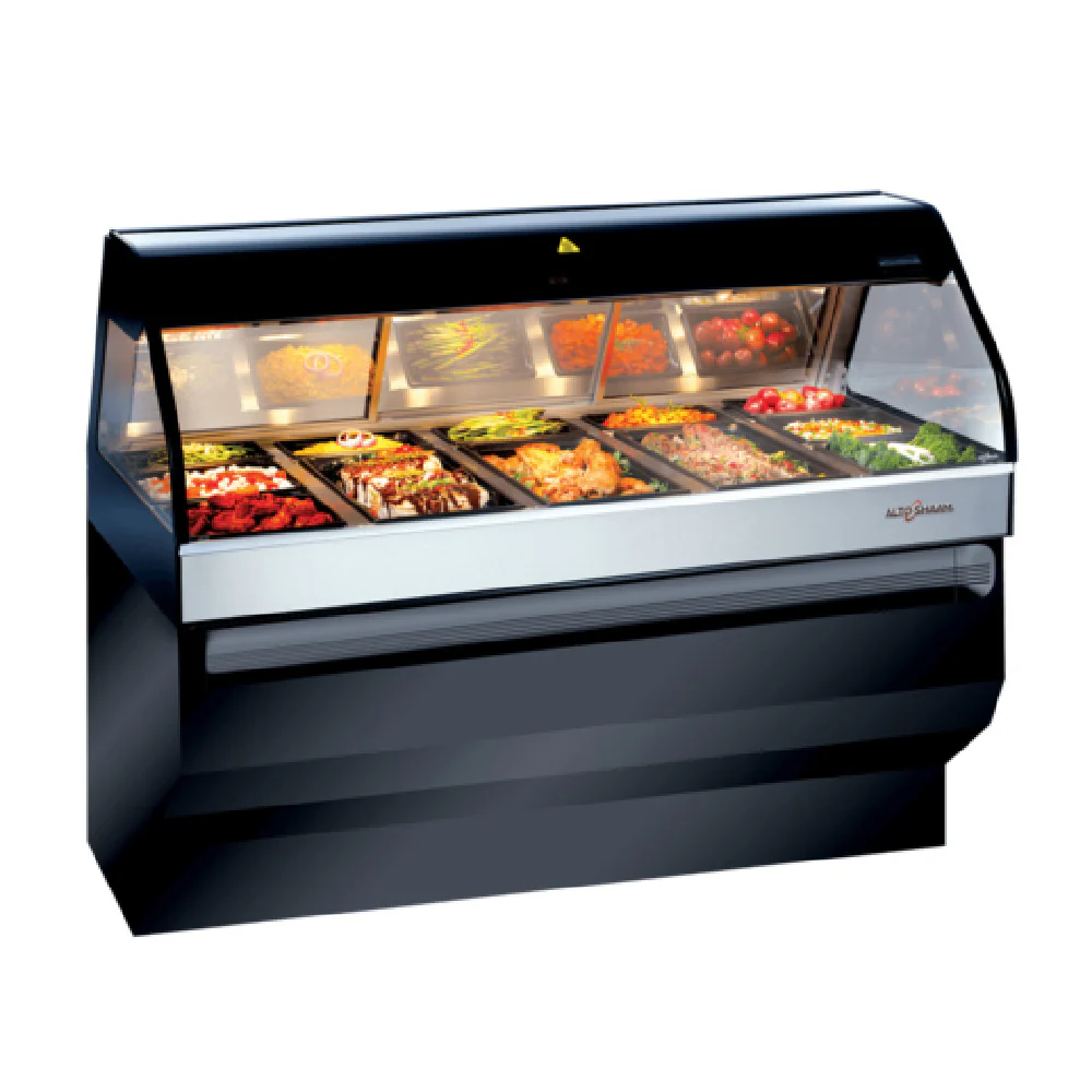 Alto Shaam ED3SYS-72 72 Inch Electric Heated Display Case with 5 Pan Sections