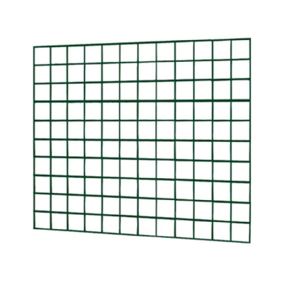 1880 Hospitality FWMG3036GN 36 Inch Wall Mount Wire Grid for Wet or Dry Storage Green Epoxy Finish
