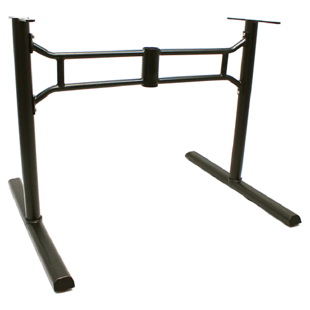 Plantation Prestige Commercial Furniture 2353048-0150 32 Inch Width Dining T-Base Steel Charcoal Powder Coat