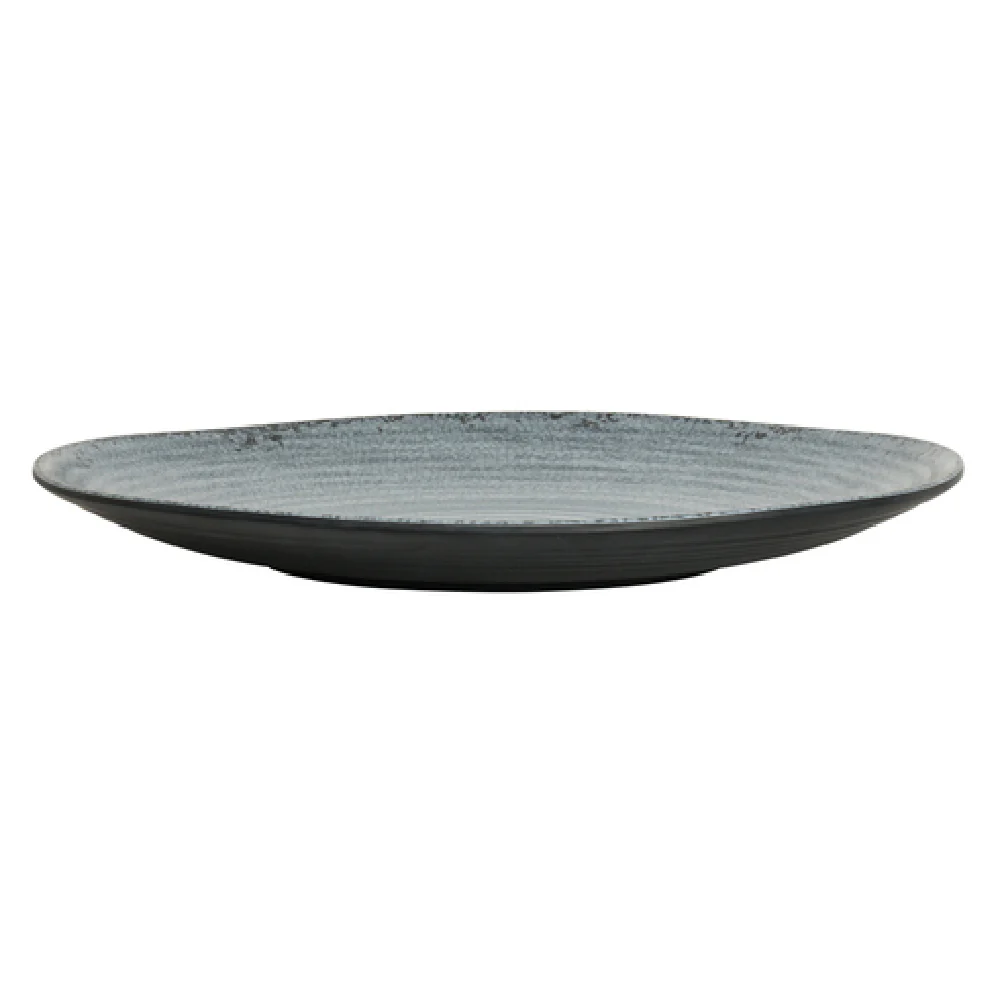 Steelite 7184TM075 11 Inch Plate Melamine Round Slate Pompeii - Pack of 1 Dozen Steelite 7184TM075 11 Inch Plate Melamine Round Slate Pompeii - Pack of 1 Dozen