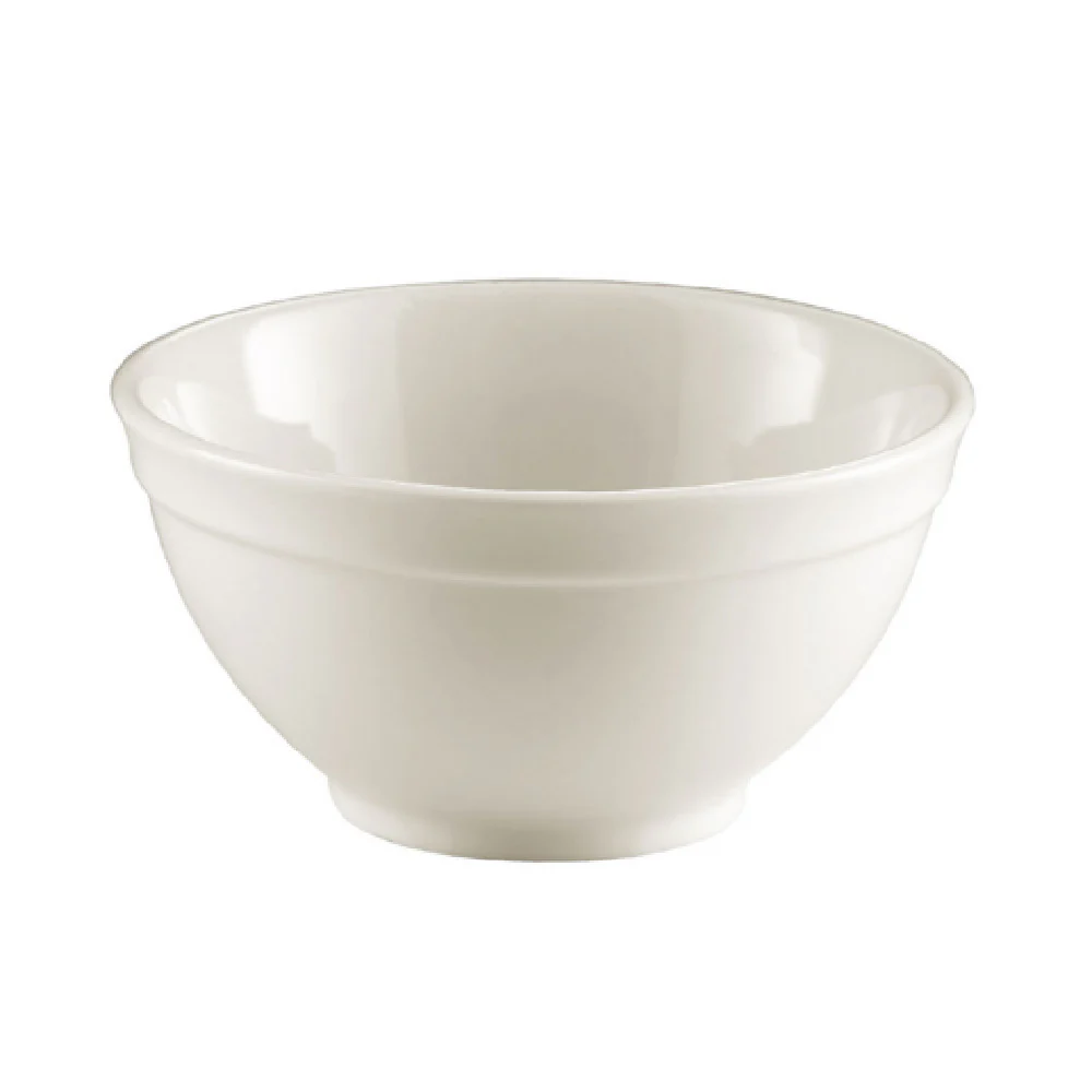 CAC China RCN-B405 12 Oz Round Bowl Porcelain Super White Pack of 48 CAC China RCN-B405 12 Oz Round Bowl Porcelain Super White Pack of 48