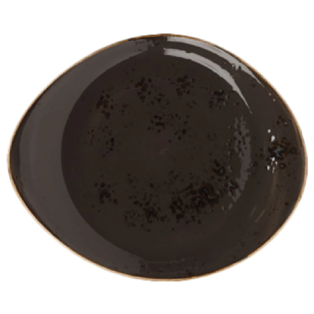 Steelite 11540521 10 Inch Freestyle Plate Narrow Rim Vitrified Ceramic Grey