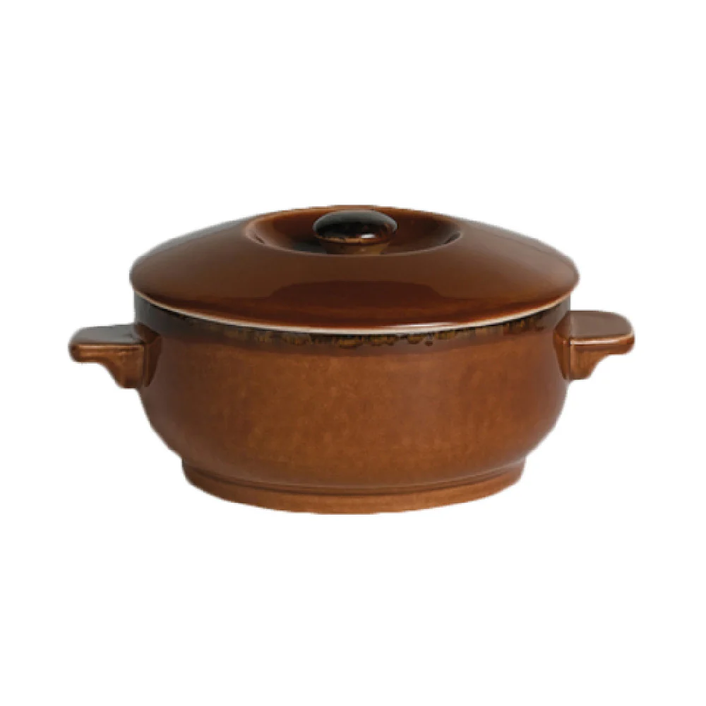 Steelite 1123B828 15.0 Oz Soup Bowl Base Mocha Alumina Vitrified China 6 Packs