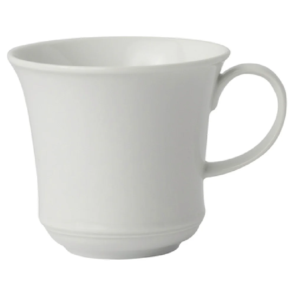 Steelite 6382P887 8 Oz Porcelain Coffee Cup with Folio Design
