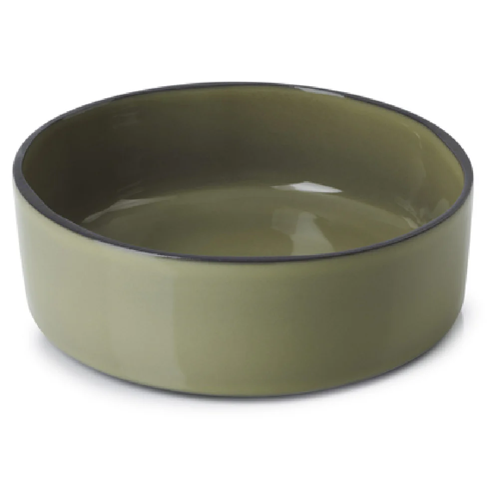 Revol 653981 12-1/4 Oz Gourmet Plate Round Stackable Dishwasher Safe Porcelain Cardamom Revol 653981 12-1/4 Oz Gourmet Plate Round Stackable Dishwasher Safe Porcelain Cardamom