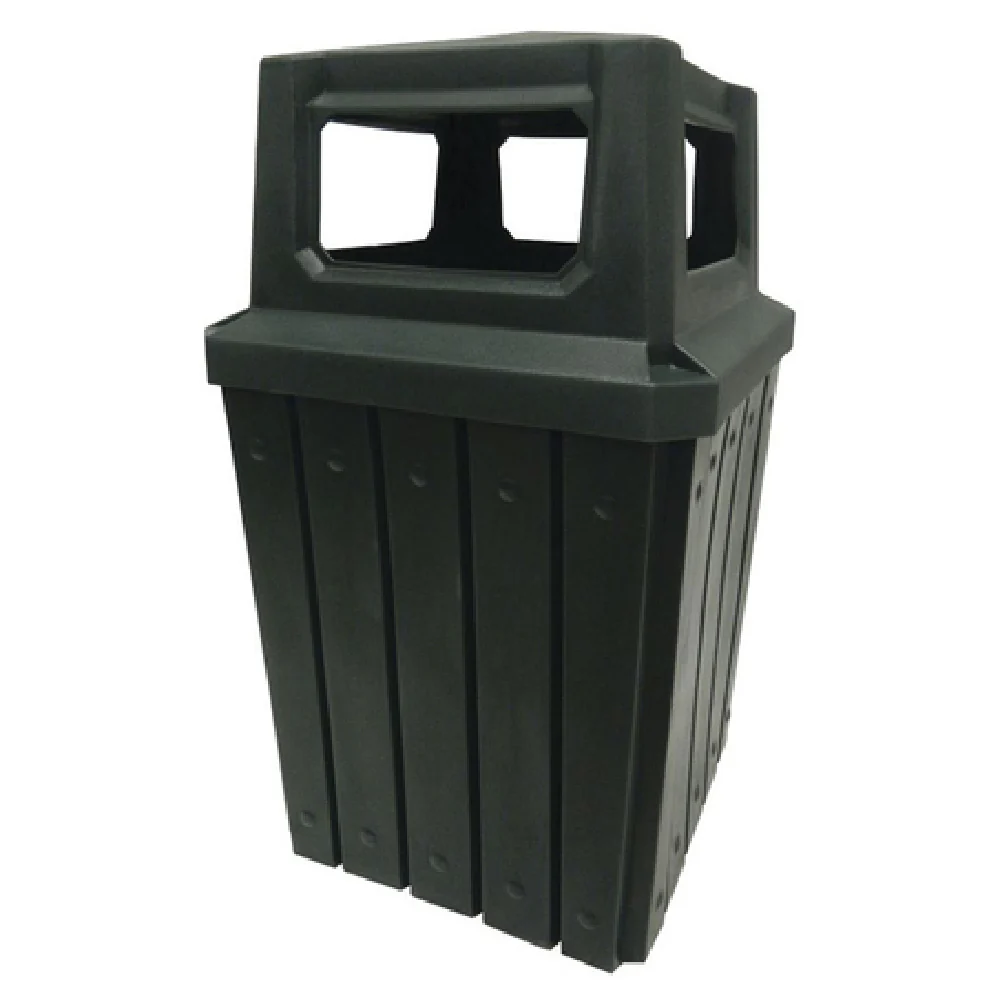 Hubert 78851 Trash Receptacle 52 Gallon 23-1/2
