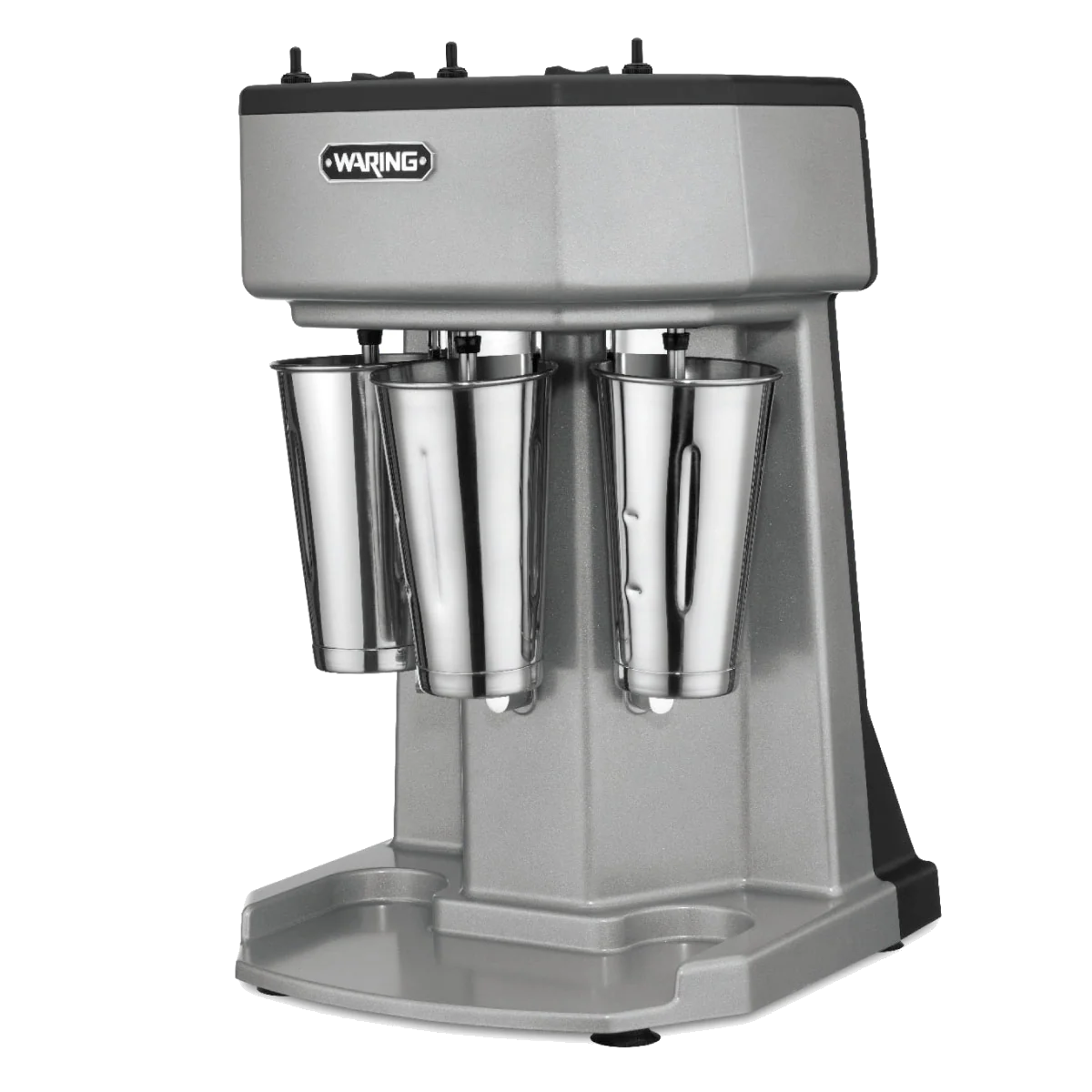 Waring WDM360E 16 Inch Countertop Electric Drink Mixer Stainless Steel with 3 Motors Waring WDM360E 16 Inch Countertop Electric Drink Mixer Stainless Steel with 3 Motors