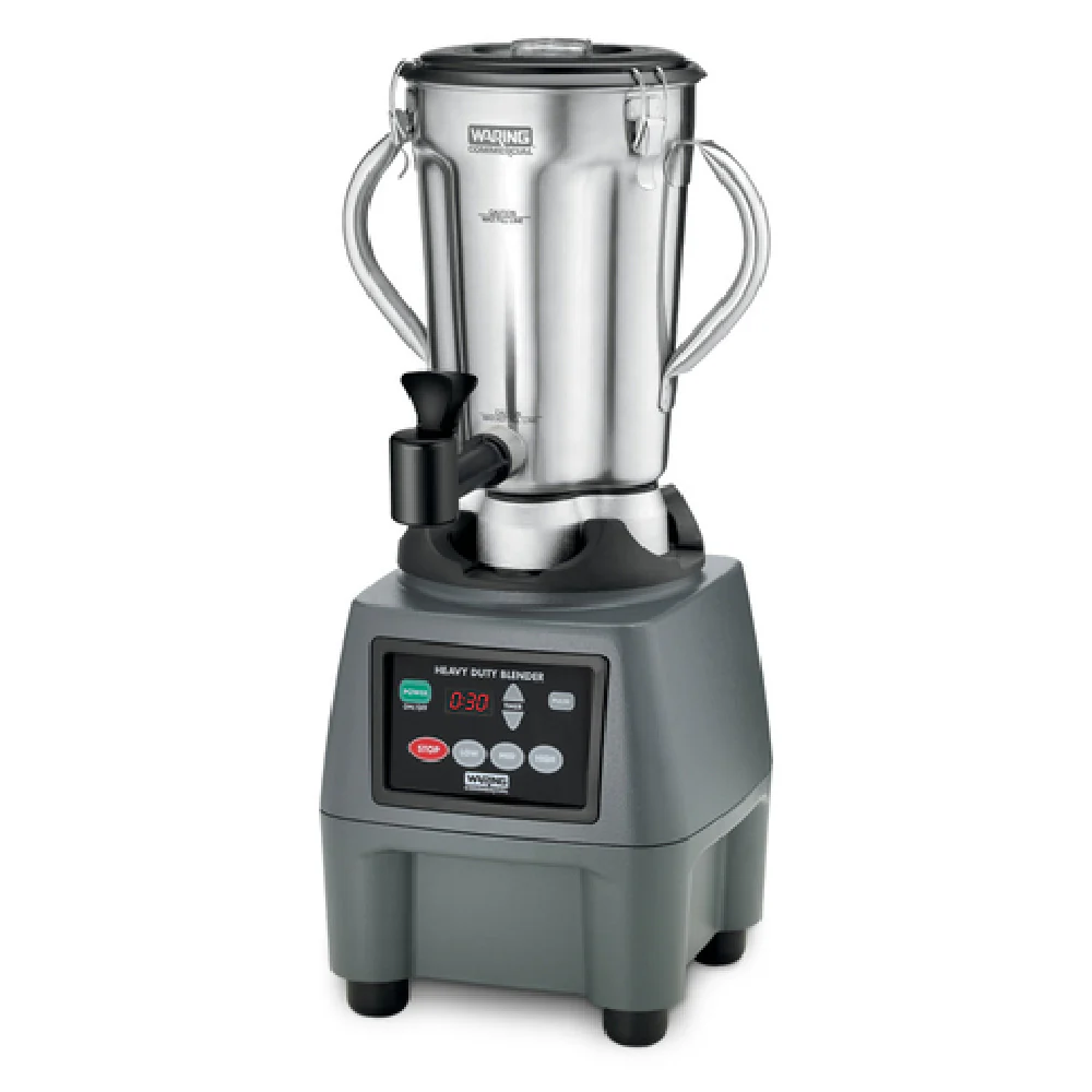 Waring CB15TSFAL 15 Inch 135 Oz. Electric Commercial Blender Stainless Steel with Spigot Waring CB15TSFAL 15 Inch 135 Oz. Electric Commercial Blender Stainless Steel with Spigot