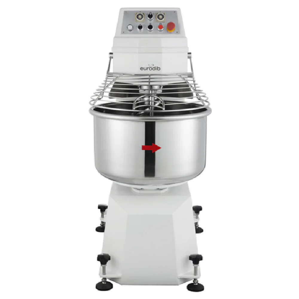 Eurodib LRGM25BETL Eurodib Spiral Dough Mixer 84.5 Qt. Capacity 55lb. (25kg) Kneading Capacity Eurodib LRGM25BETL Eurodib Spiral Dough Mixer 84.5 Qt. Capacity 55lb. (25kg) Kneading Capacity
