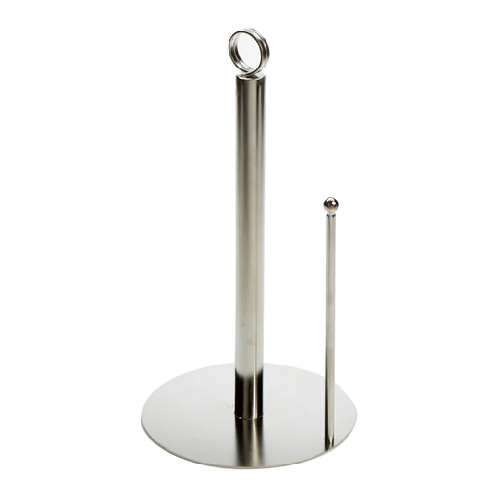 American Metalcraft PTCR 7 Inch Diameter Paper Towel Holder with Card Holder Stainless Steel