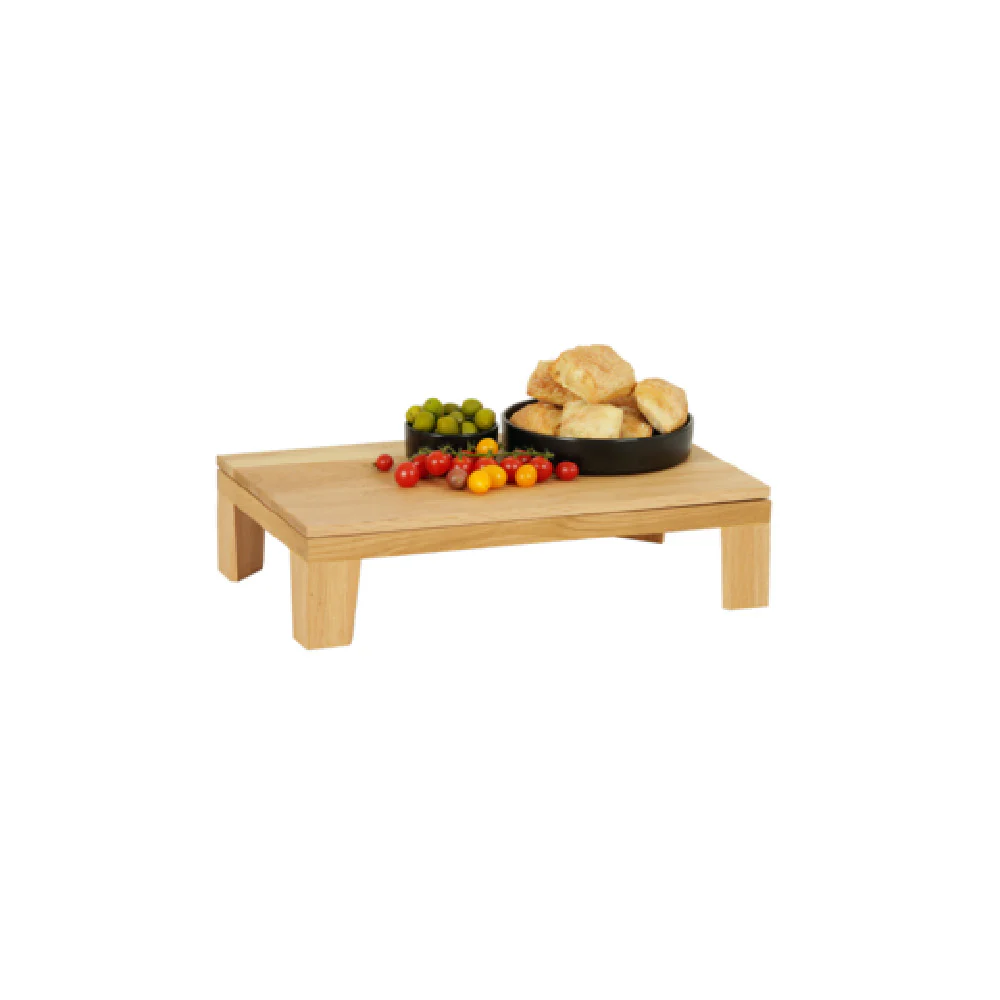 Cal Mil 23600-6-21 12 Inch Sydney Taper Leg Riser Oak Display Stand Cal Mil 23600-6-21 12 Inch Sydney Taper Leg Riser Oak Display Stand