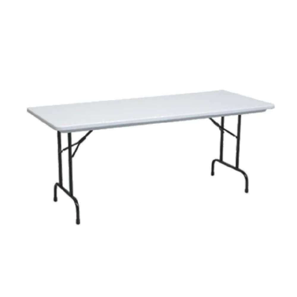Forbes Industries PT3072-PL 72 Inch POLYlite Banquet Folding Table Lightweight Polyethylene 30 Inch