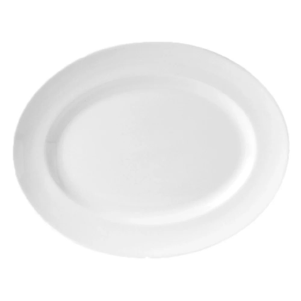 Steelite 9001C393 11 Inch Oval Platter Alumina Vitrified Stylish Sophisticated
