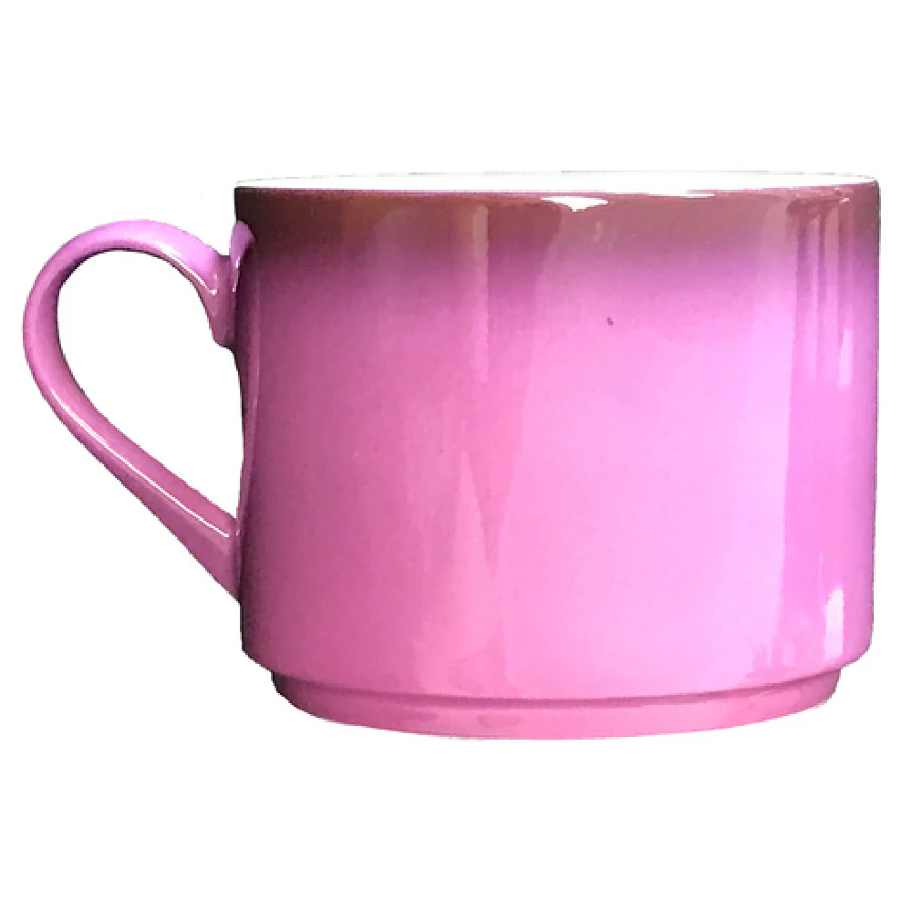 BauscherHepp 695119-700498 6-1/4 Oz Cup Stackable Porcelain Plum - Cups China