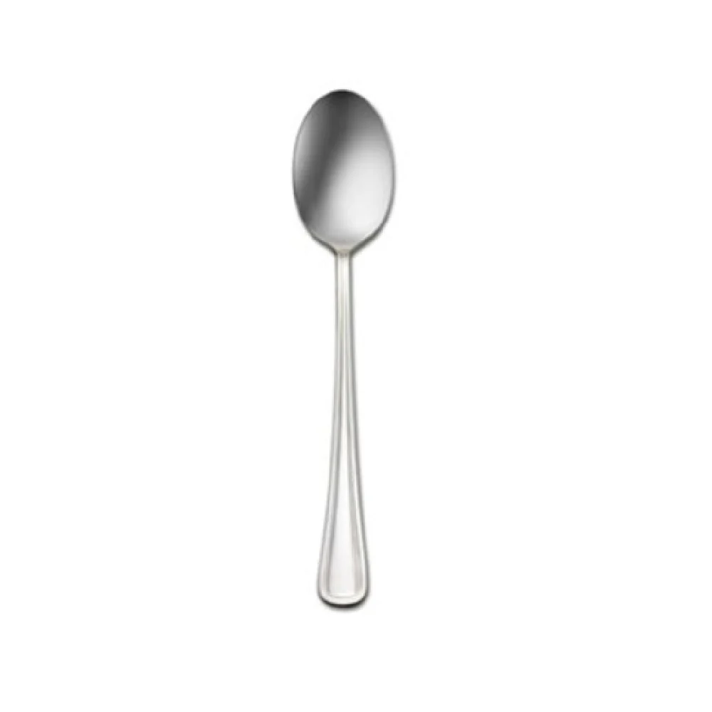 1880 Hospitality T012SBNF 13 Inch Solid Serving Spoon Stainless Steel with Curved Handle