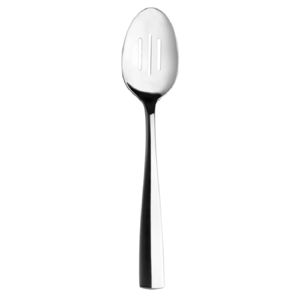 Steelite 5731SX060 10.75 Inch Slotted Spoon Non-Insulated Handle Stainless Steel