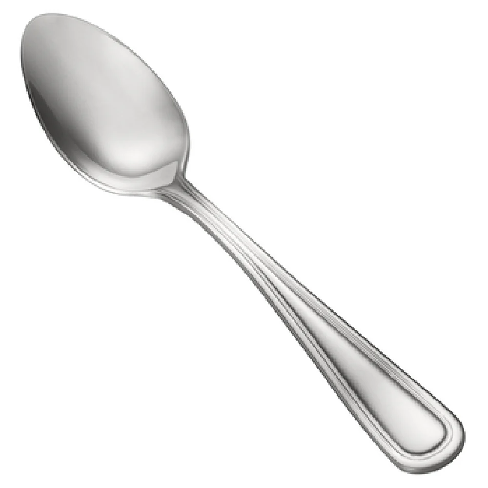 CAC China 3002-01 6-3/8 Inch Extra Heavy Weight Prime Teaspoon 18/0 Stainless Steel