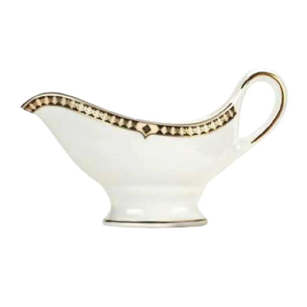 Libbey 911191034 6 Oz Sauce Boat Baroque Bone China 12 Packs