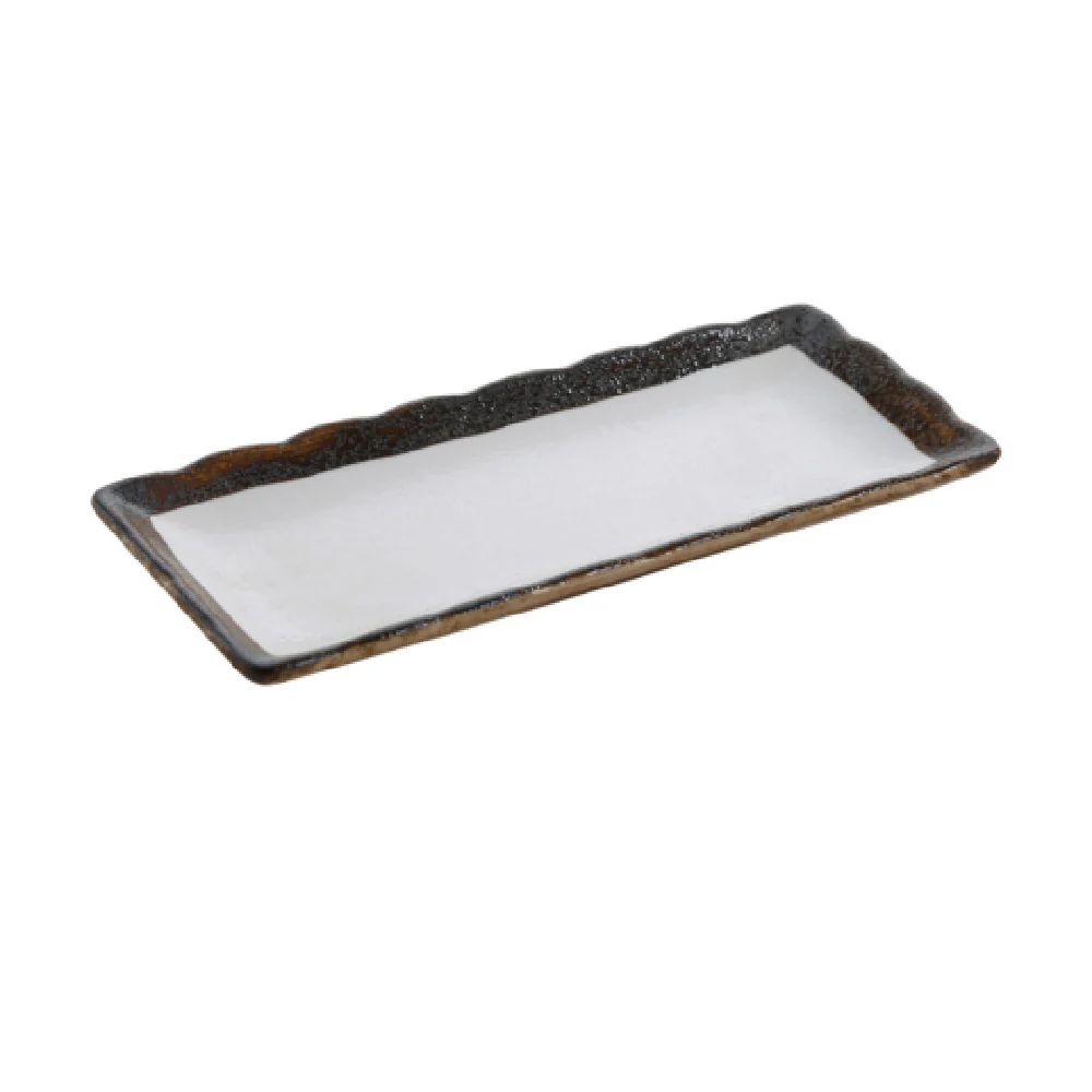 Yanco RO-2110 10 Inch Rockeye Sushi Plate Dishwasher Oven Microwave Safe Porcelain Yanco RO-2110 10 Inch Rockeye Sushi Plate Dishwasher Oven Microwave Safe Porcelain