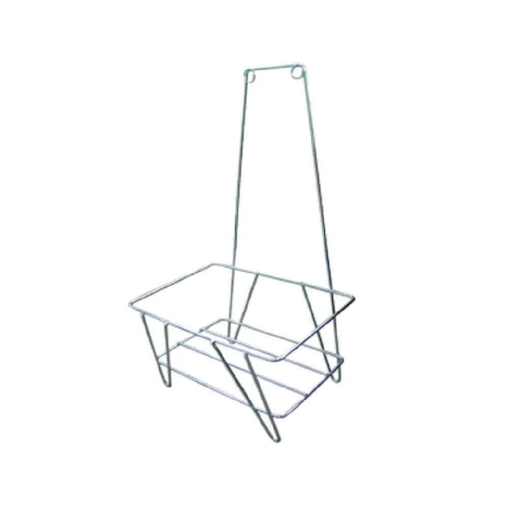 Omcan 13026 17 Inch Shopping Hand Basket Stand 50 lb Capacity Steel Omcan 13026 17 Inch Shopping Hand Basket Stand 50 lb Capacity Steel