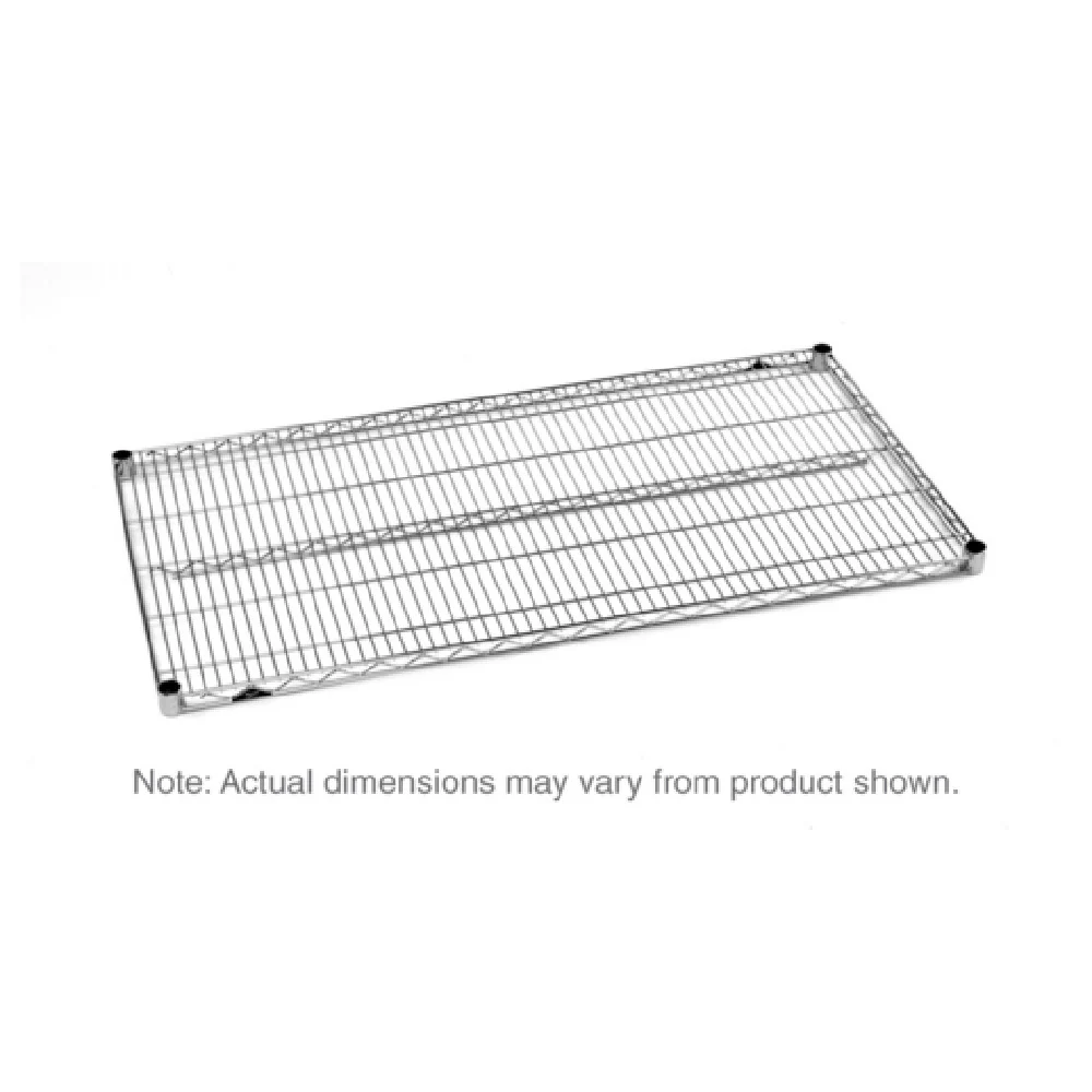 Metro 1848BR 48 Inch Wire Shelf Zinc Finish NSF Approved Metro 1848BR 48 Inch Wire Shelf Zinc Finish NSF Approved