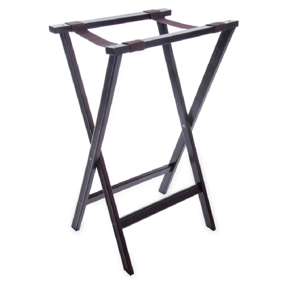 Carlisle C3620W11 20 Inch Tray Stand Black Straps Reinforced Hardwood