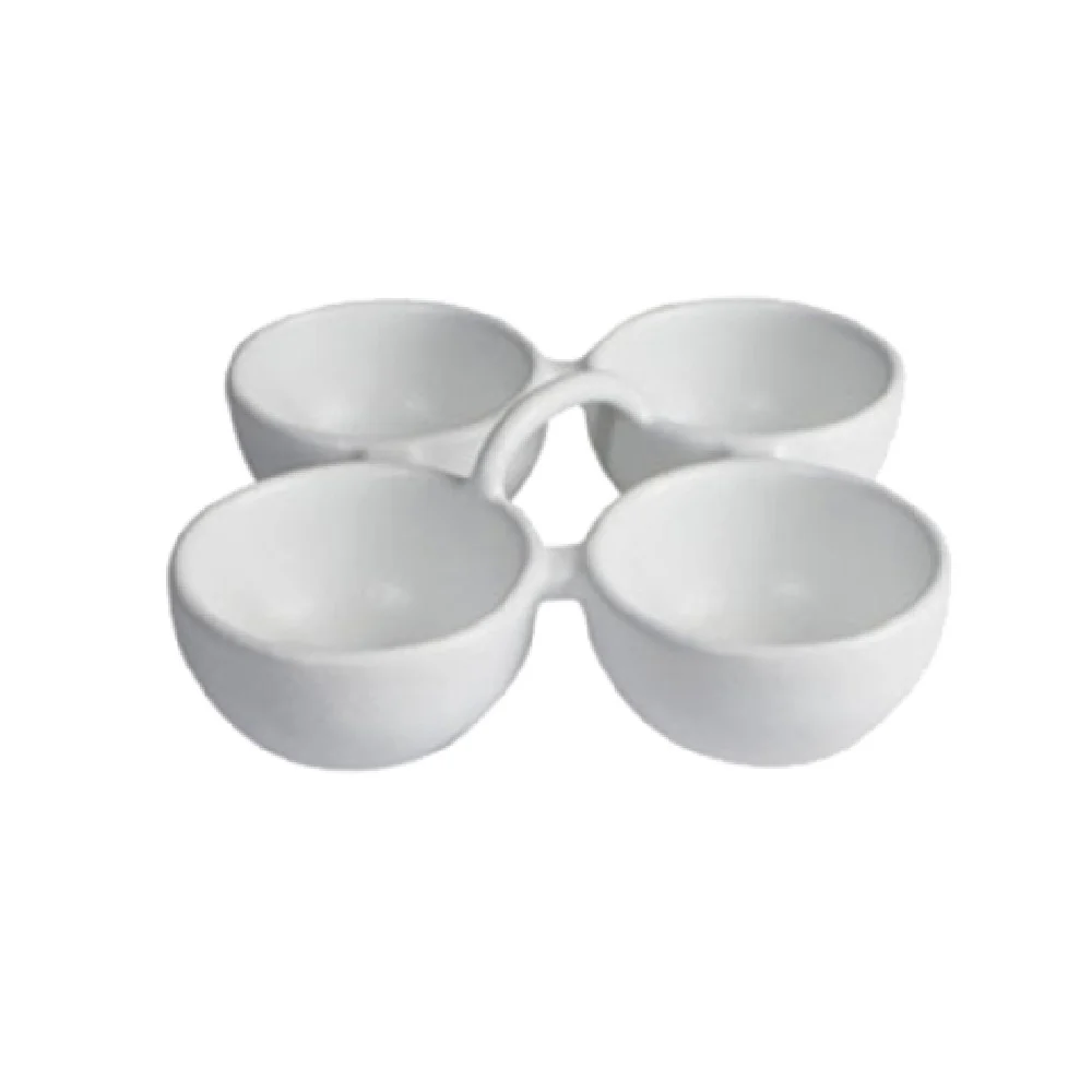 GET Enterprises MJ601GB 10.1 Oz Cast Aluminum Condiment Bowl Granite Black