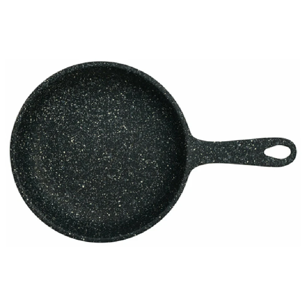 Steelite 6976QU008 16 Oz Fry Pan Round Non-Stick Aluminum Black Granite Finish Steelite 6976QU008 16 Oz Fry Pan Round Non-Stick Aluminum Black Granite Finish
